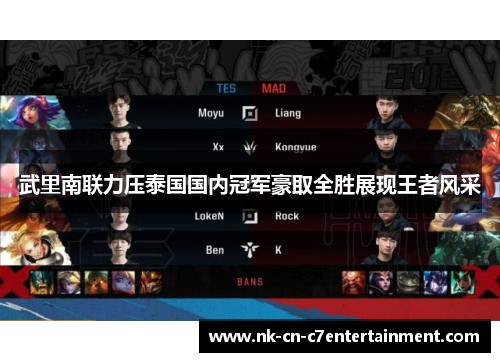 武里南联力压泰国国内冠军豪取全胜展现王者风采